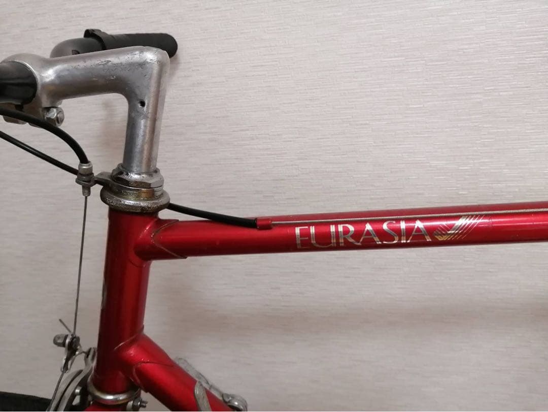 ブリヂストン　ユーラシア　スポルティーフ　クロモリ　ホリゾンタル