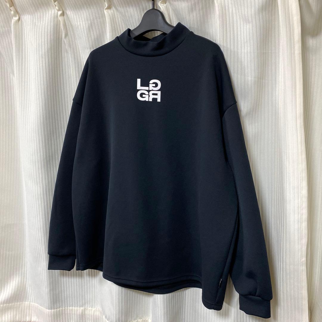 Local GOLF × RUFFLOG ローカルゴルフモックネック ブラックM