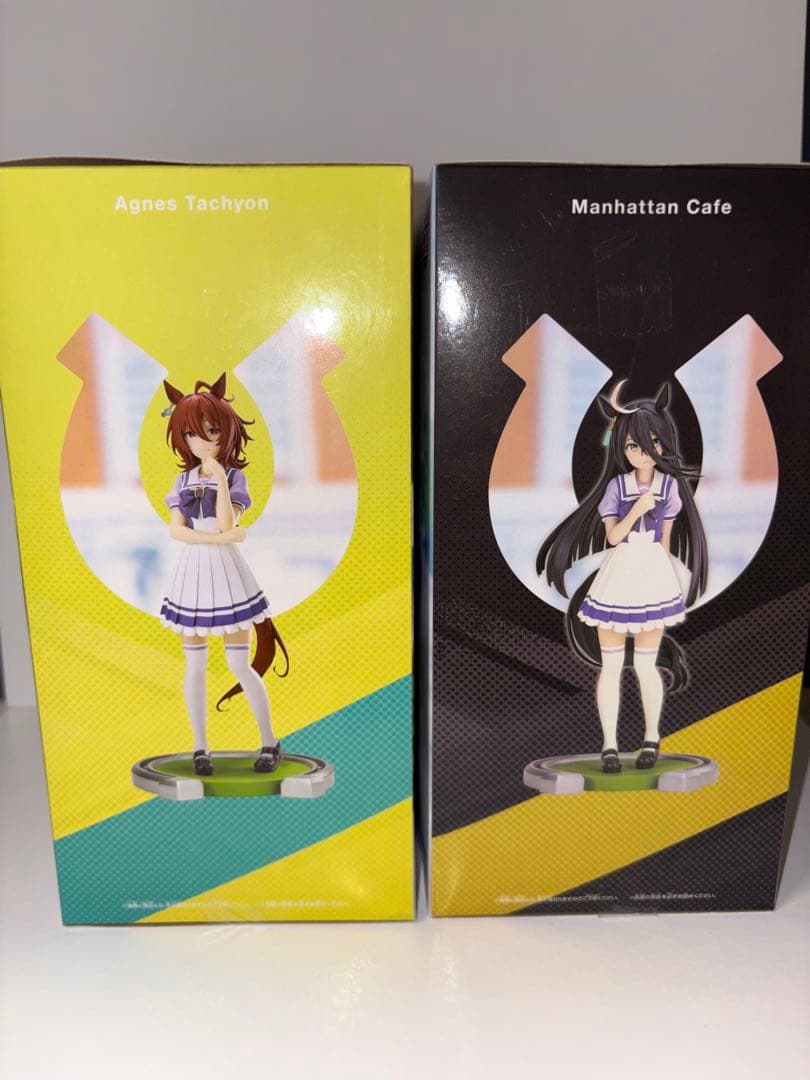 ウマ娘　アグネスタキオン　マンハッタンカフェ　フィギュア
