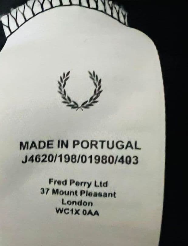 【売り切り価格】フレッドペリー FRED PERRY トラックジャケット