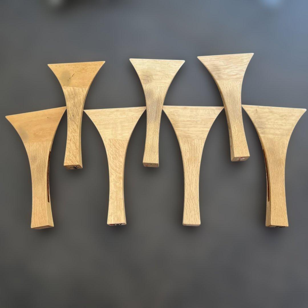 木製三味線バチ 6本セット