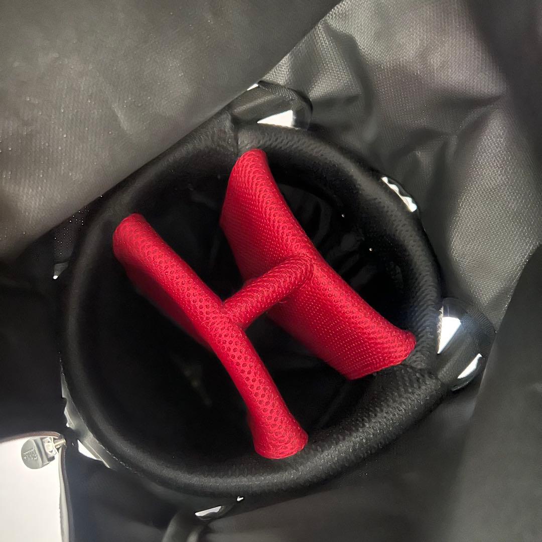 Titleist タイトリスト　キャディバッグ ゴルフ　スタンド　自立　黒　赤