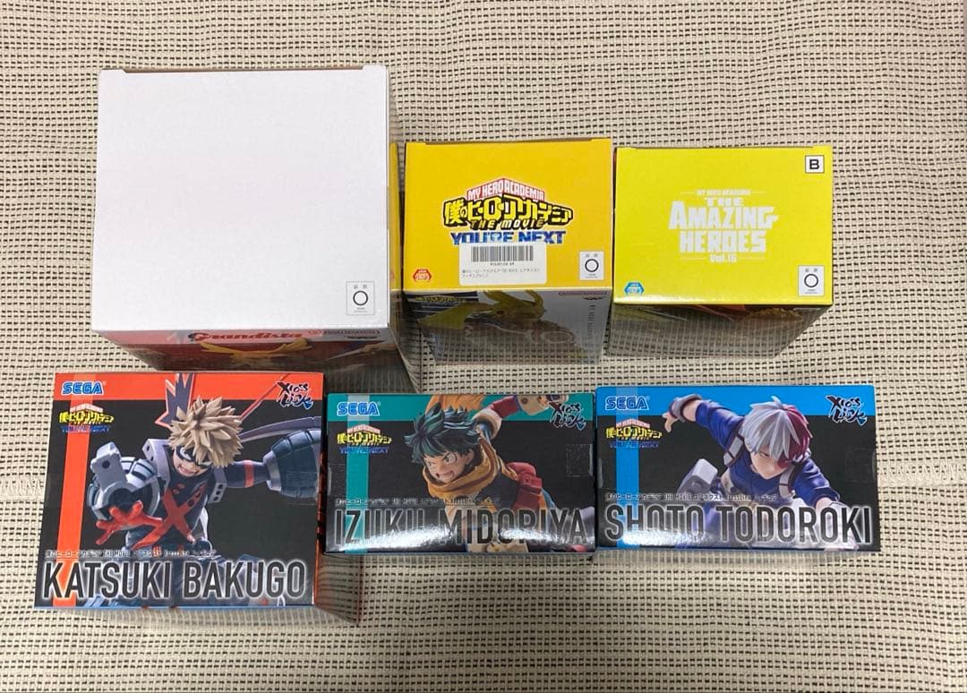 僕のヒーローアカデミア　フィギュア　6点セット　XrossLink ヒロアカ