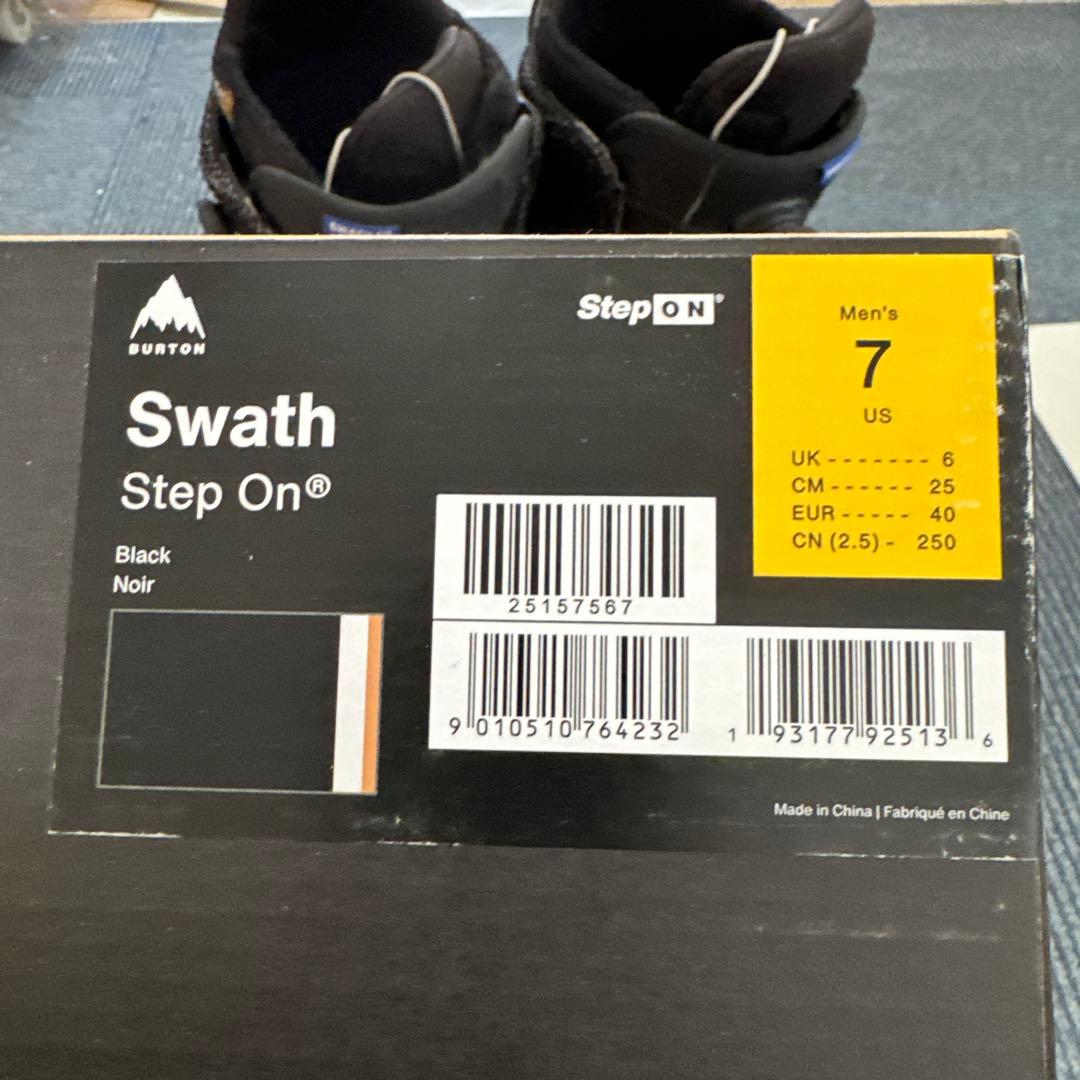 バートン　スワス　ステップオン BURTON SWARTH us7 25cm