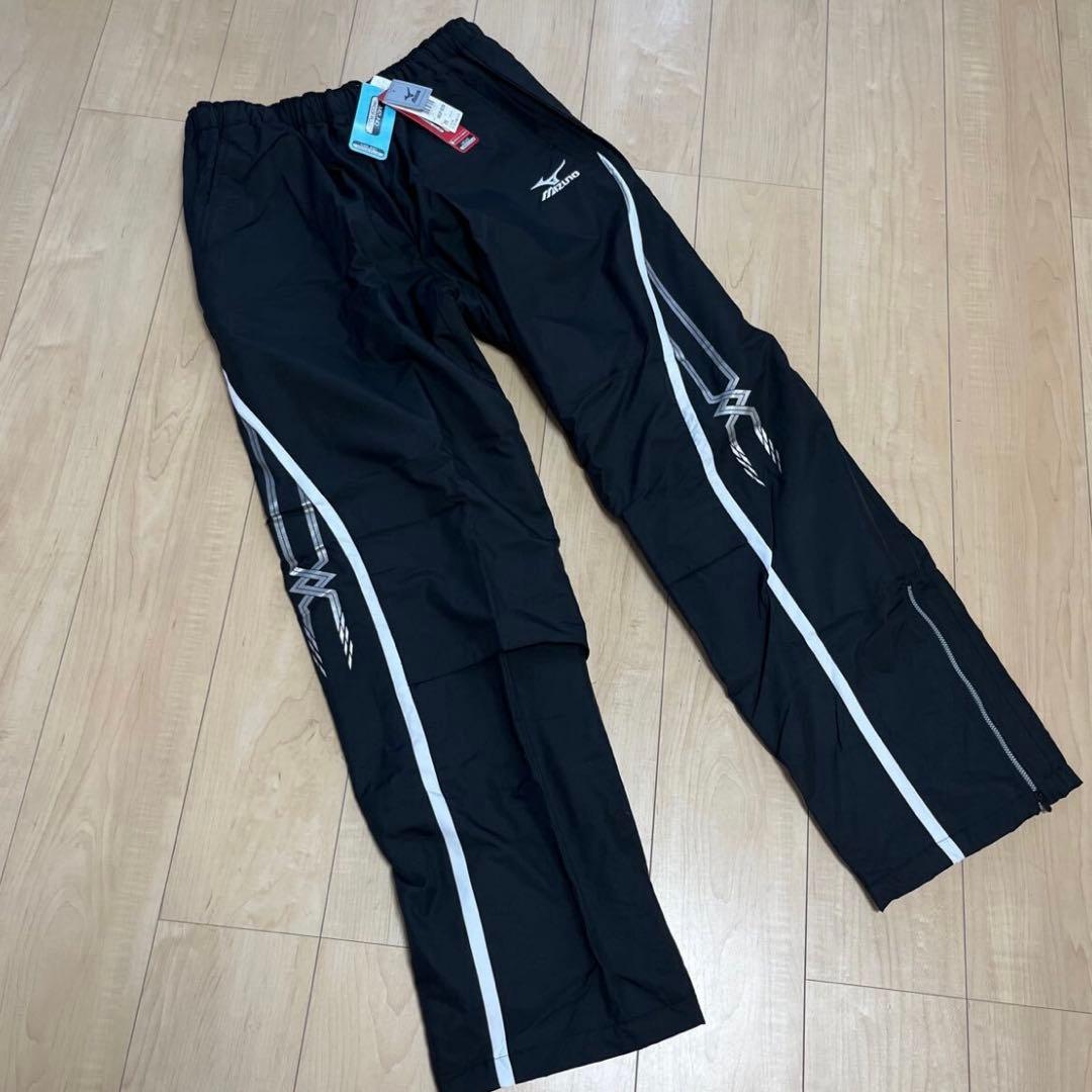 新品　タグ付　ミズノ　中綿パンツ　ブレスサーモ　2XO黒/白　厚手　ゴルフパンツ