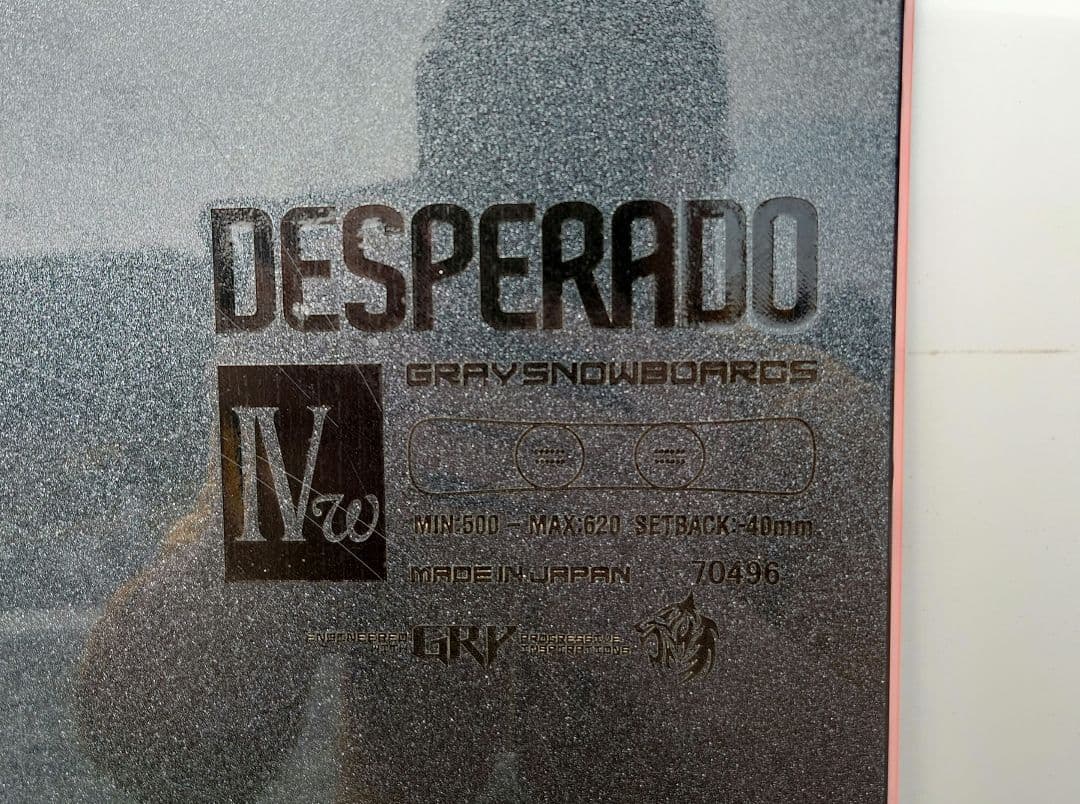 スノーボード GRAY DESPERADO IVw 161