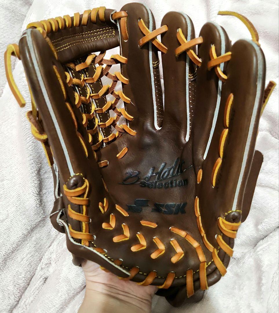 SSK B-MAX Selection ブラウン 野球グローブ 右手用