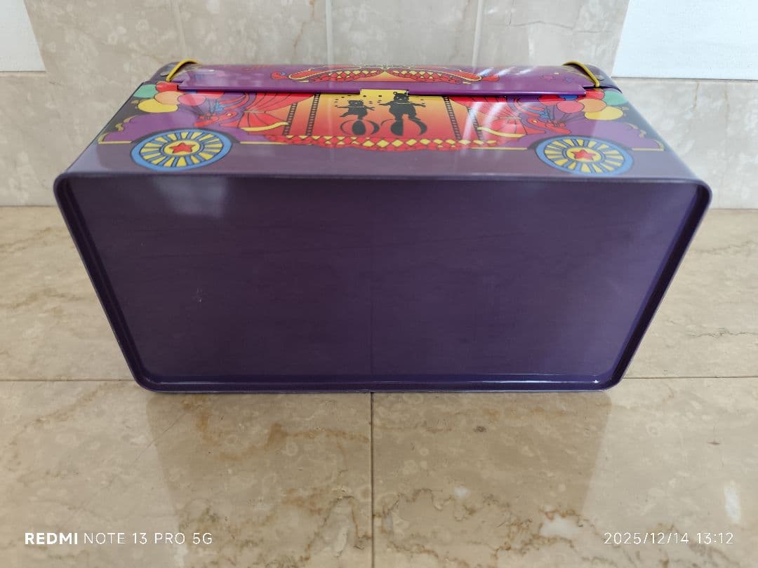 ☆貴重！ANNA SUI アナスイ サーカス風ボックスバッグ 缶製小物入れ