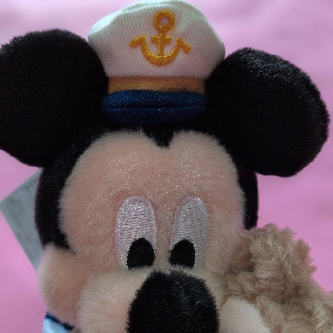 東京ディズニーシー ミッキーマウス ダッフィー ぬいぐるみバッジ