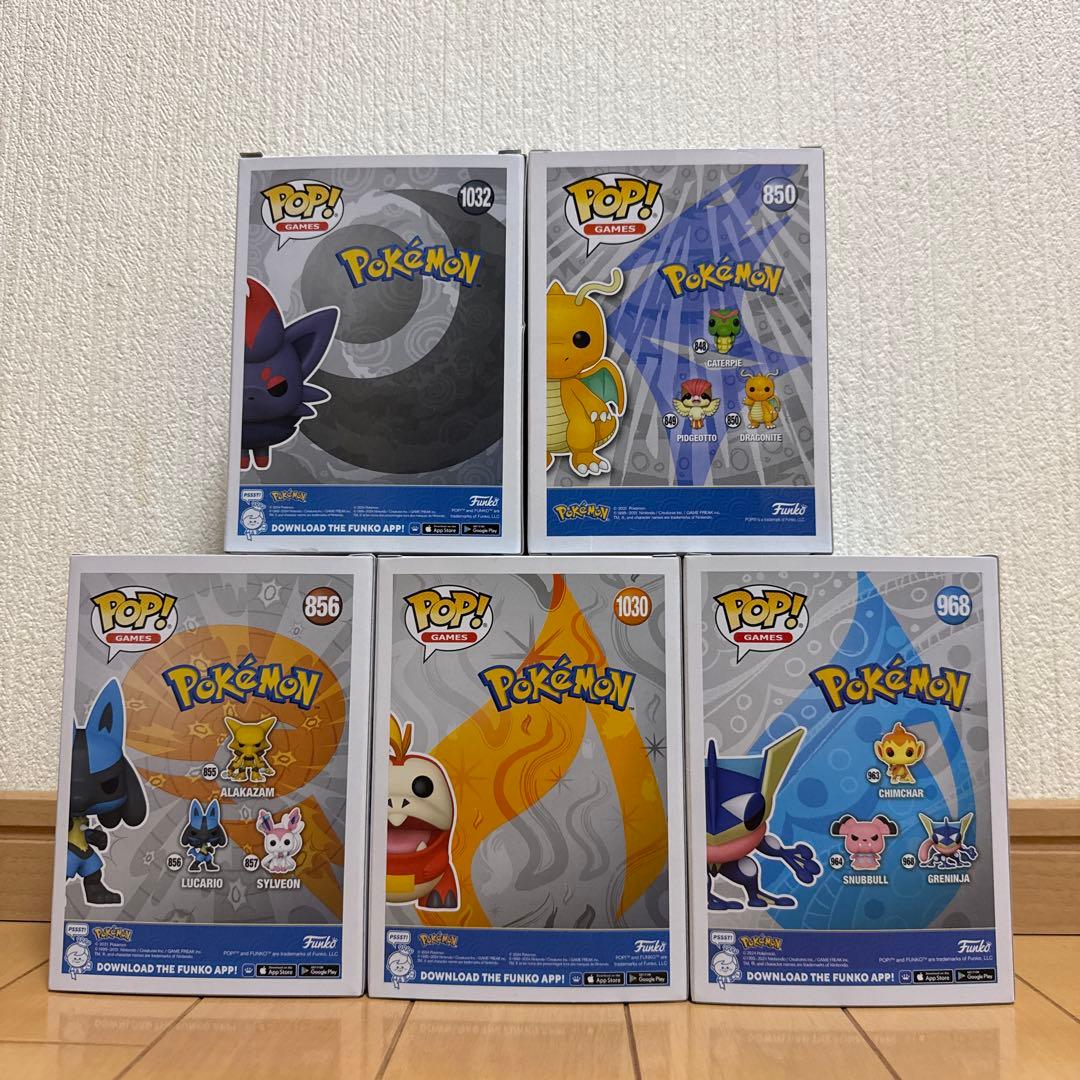 Funko POP! GAMES ポケモン 4点セット