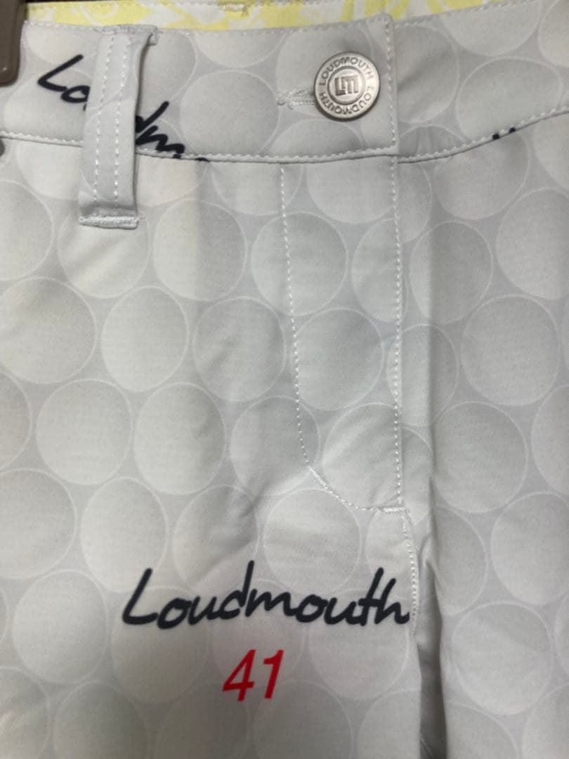 新品　LOUDMOUTH ゴルフパンツ レディース　Mサイズ