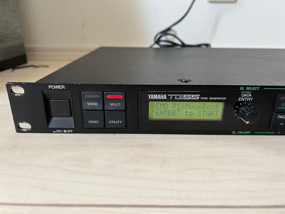YAMAHA TG55 音源モジュール トーンジェネレーター 通電確認済み