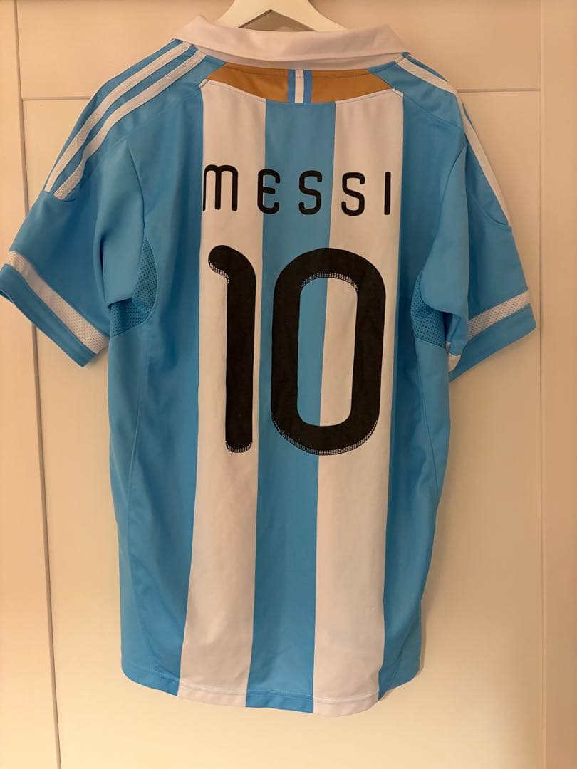 アルゼンチン代表 メッシ 10 サッカーユニホーム　古着