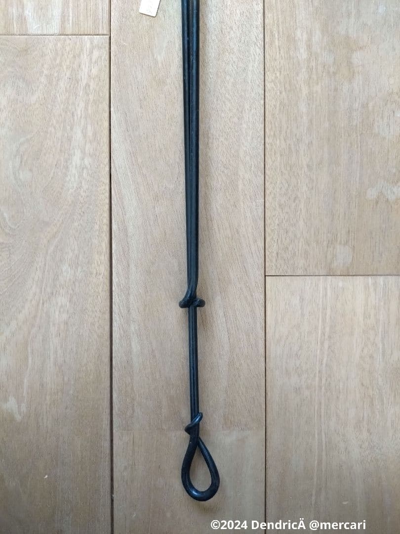 新品未使用　自在鉤　金属　茶事　茶道具　伝統工芸　タグ付き　インテリアに