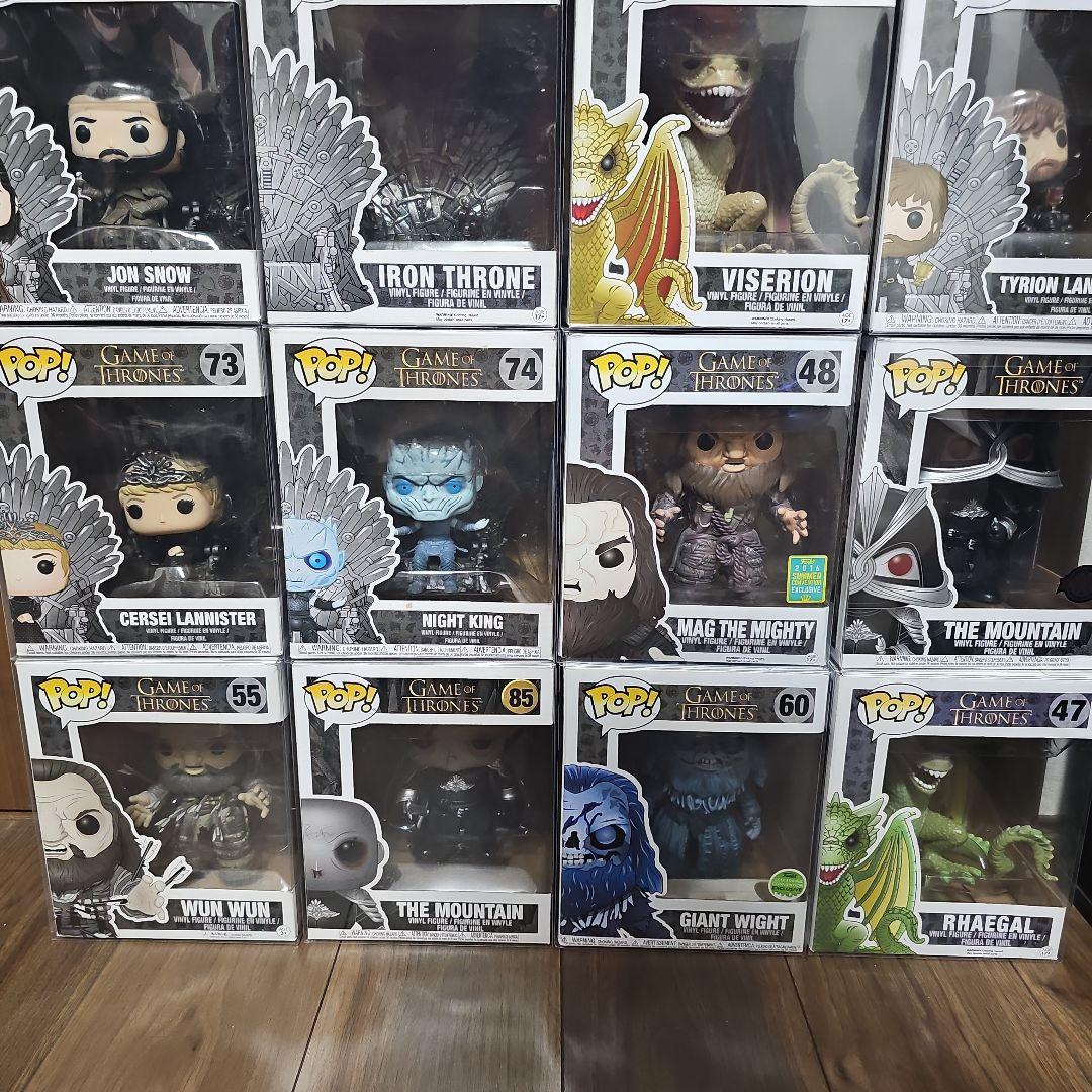 【Funko POP！】破格！ゲーム・オブ・スローンズ まとめ売り⁄大型17個