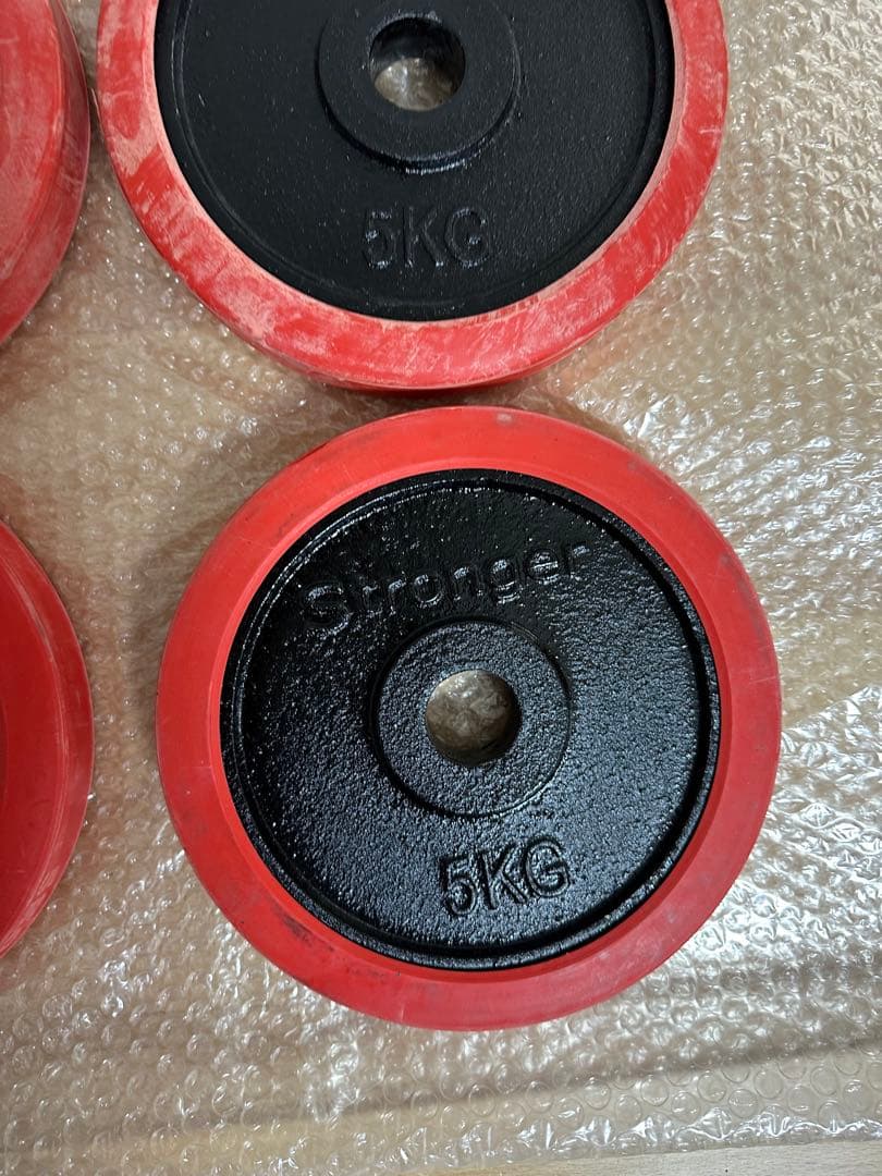 早い者勝ち stronger ストロンガー　ダンベル 5kg 4枚セット