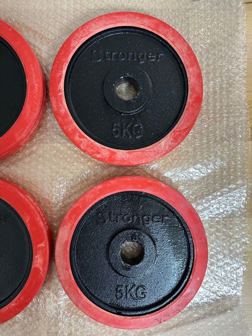 早い者勝ち stronger ストロンガー　ダンベル 5kg 4枚セット