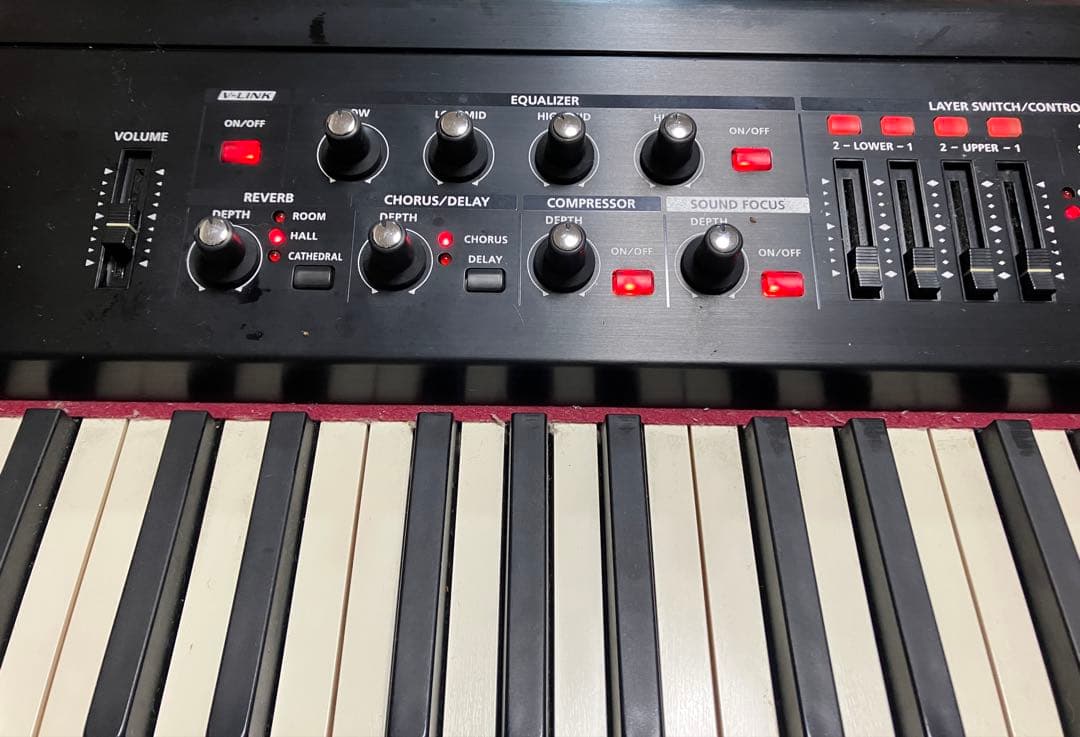 Roland RD-700NX フラッグシップシンセ電子ピアノ完動品　概ね美品