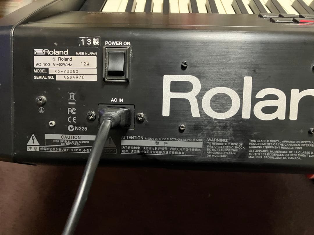 Roland RD-700NX フラッグシップシンセ電子ピアノ完動品　概ね美品