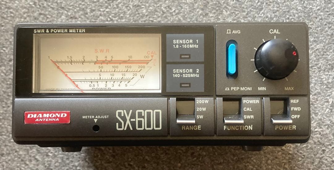 ジャンク品 Diamond SX-600 SWR & Power Meter