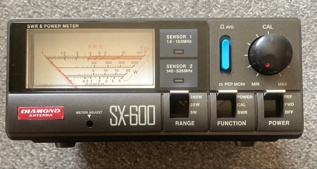 ジャンク品 Diamond SX-600 SWR & Power Meter