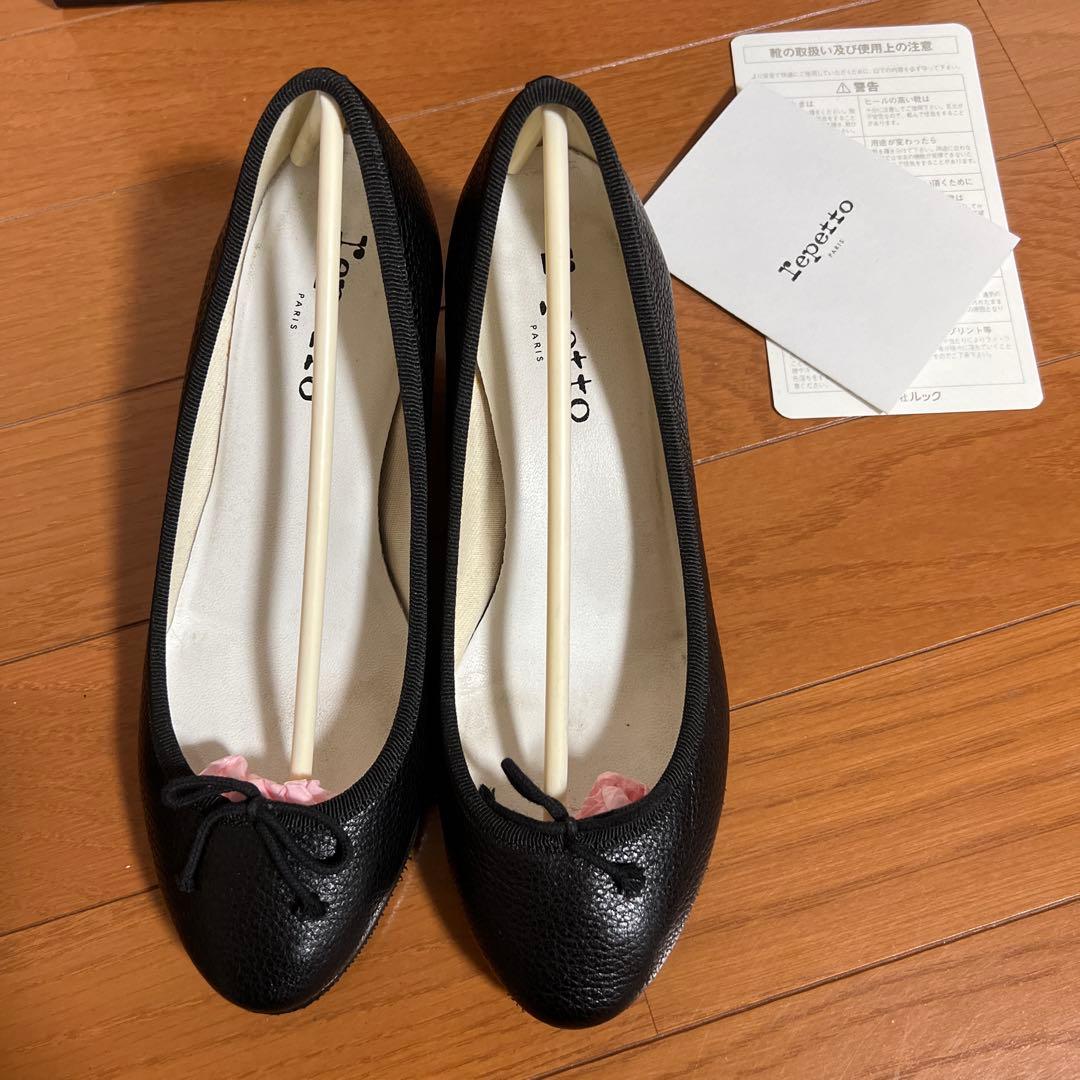 Repetto レペット　ブラック バレエシューズ