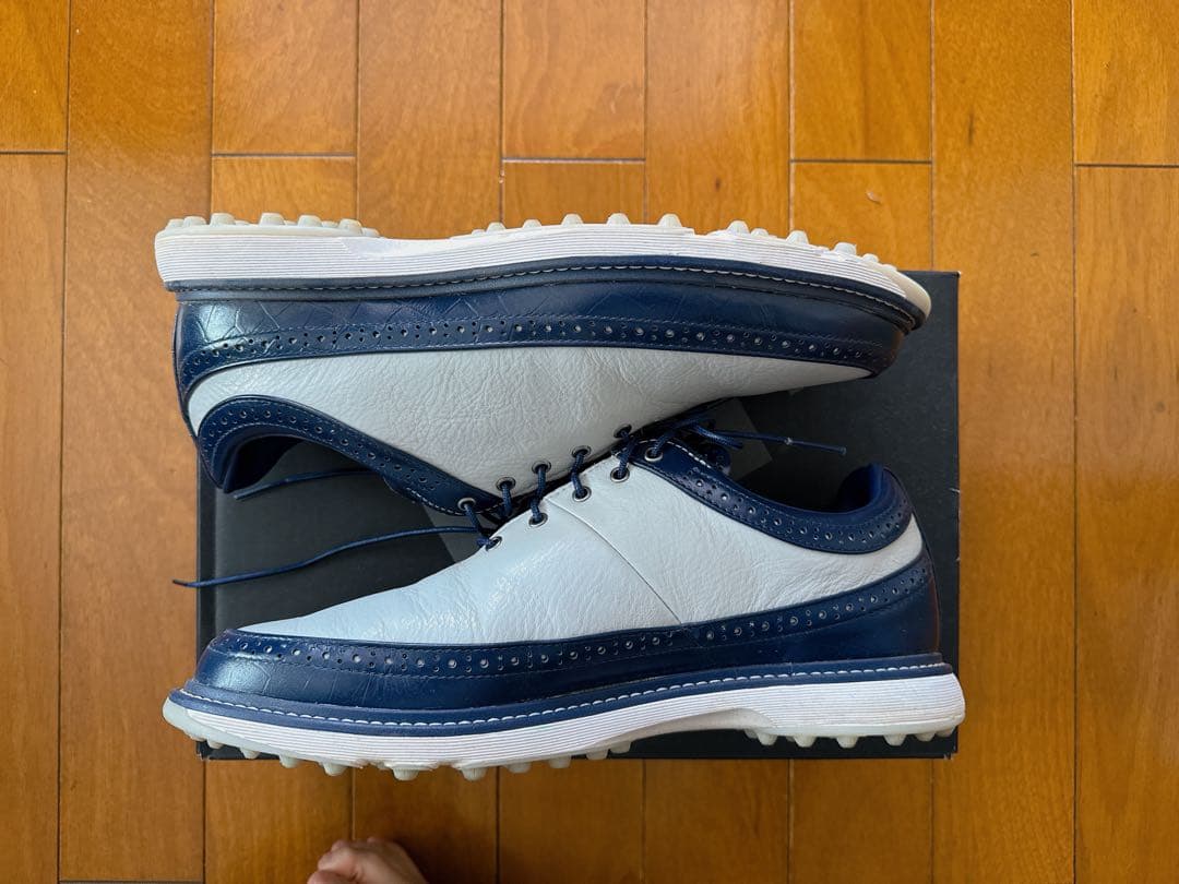 adidas GOLF MC80 27cm グレー／ネイビー