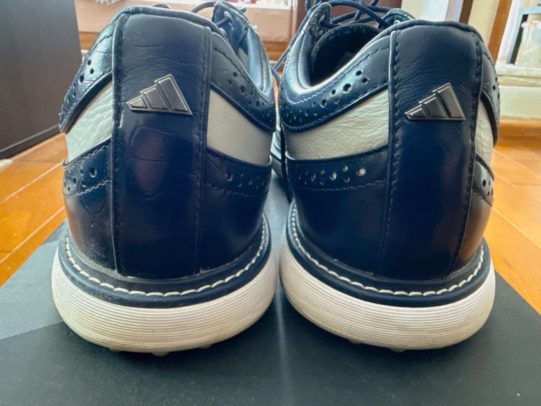 adidas GOLF MC80 27cm グレー／ネイビー