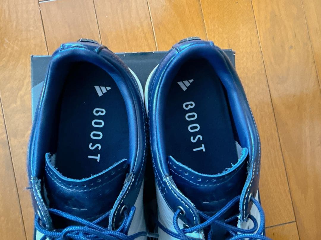 adidas GOLF MC80 27cm グレー／ネイビー