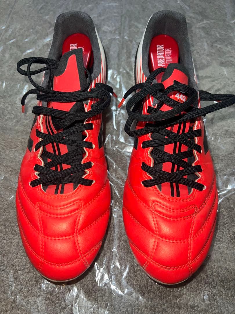 New Balance 442 PRO FG 27cm サッカースパイク 赤