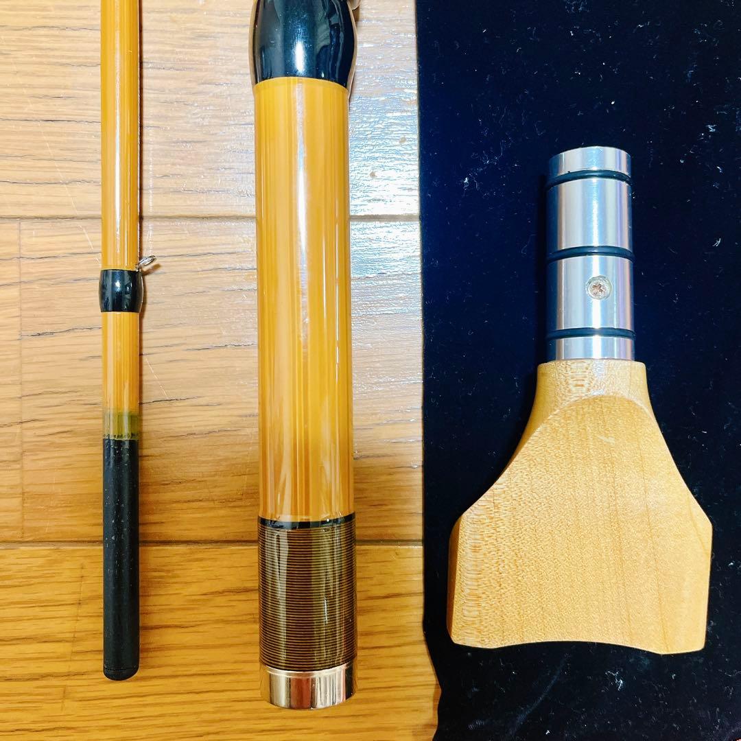 超希少 美品 黒鯛工房 黒鯛師 竹本調 攻め 235 チヌ竿