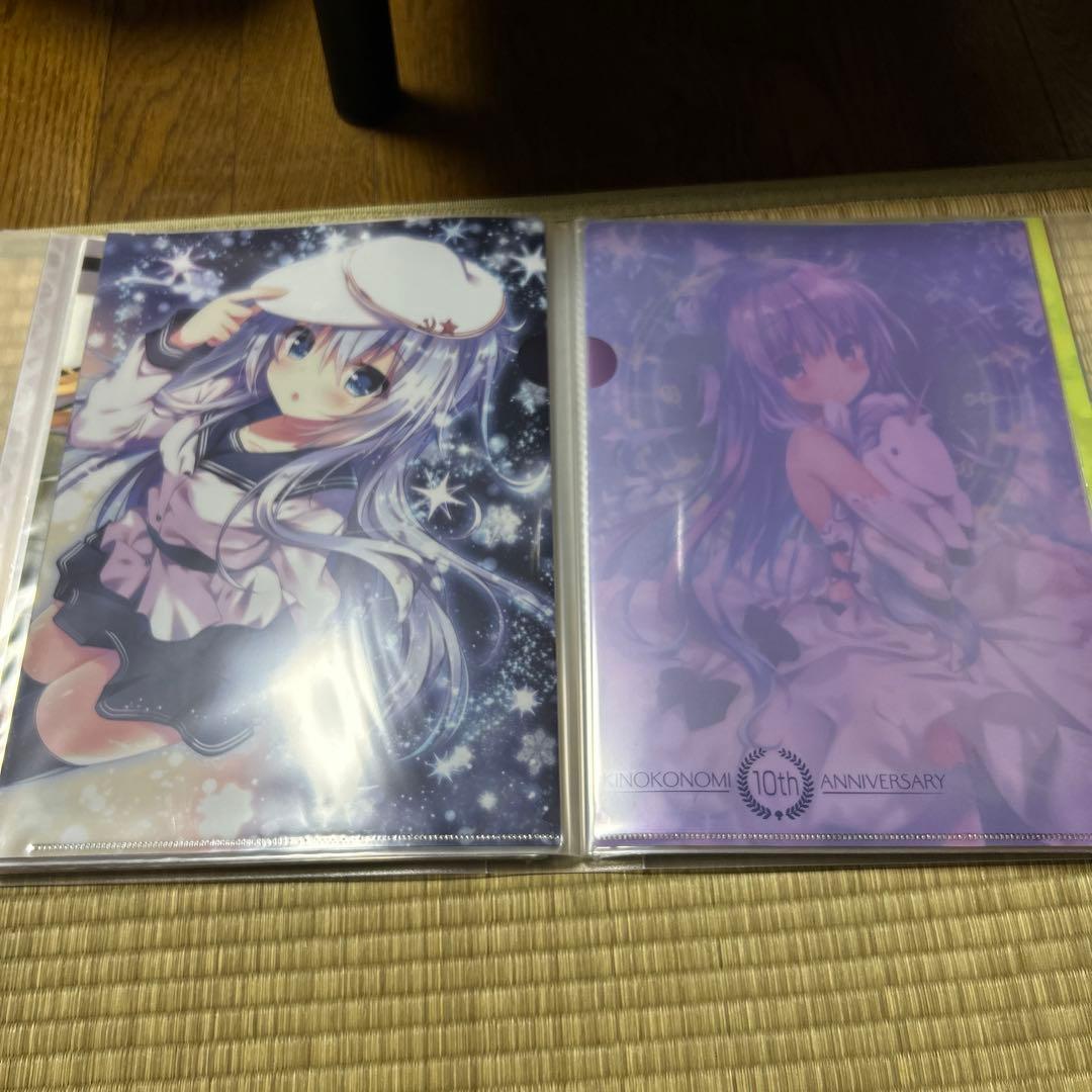 きのこのみ クリアファイル まとめ売り