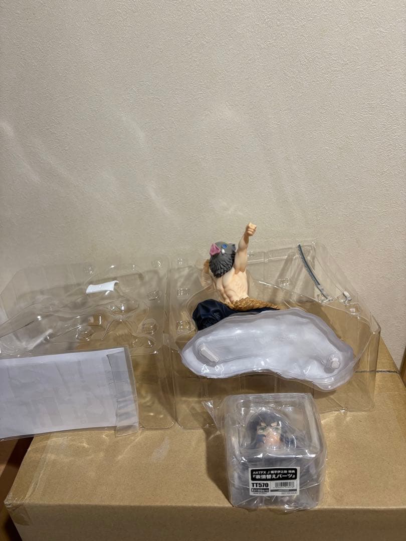 コトブキヤ ARTFXJ 嘴平伊之助 鬼滅の刃 表情替えパーツ 特典付き3072