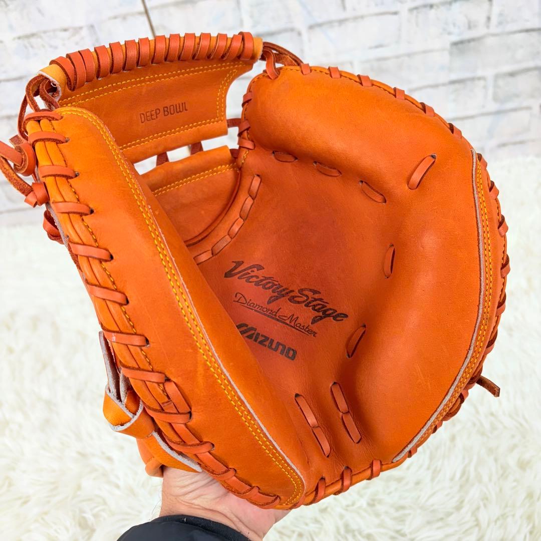 ミズノ Victory Stage 硬式 キャッチャーミット 捕手 美品