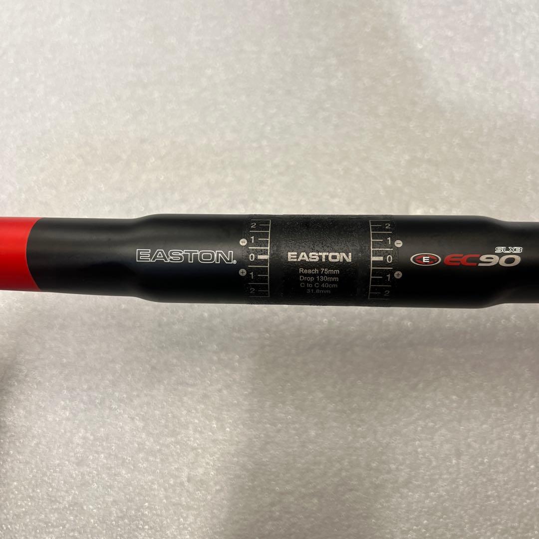 Easton EC90 slx3 カーボンハンドル 幅40cm レッド