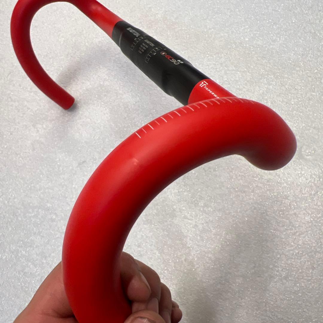 Easton EC90 slx3 カーボンハンドル 幅40cm レッド