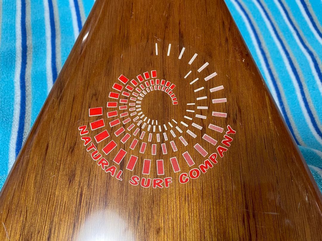 木製サーフボード ビンテージボード　NATURAL SURF COMPANY