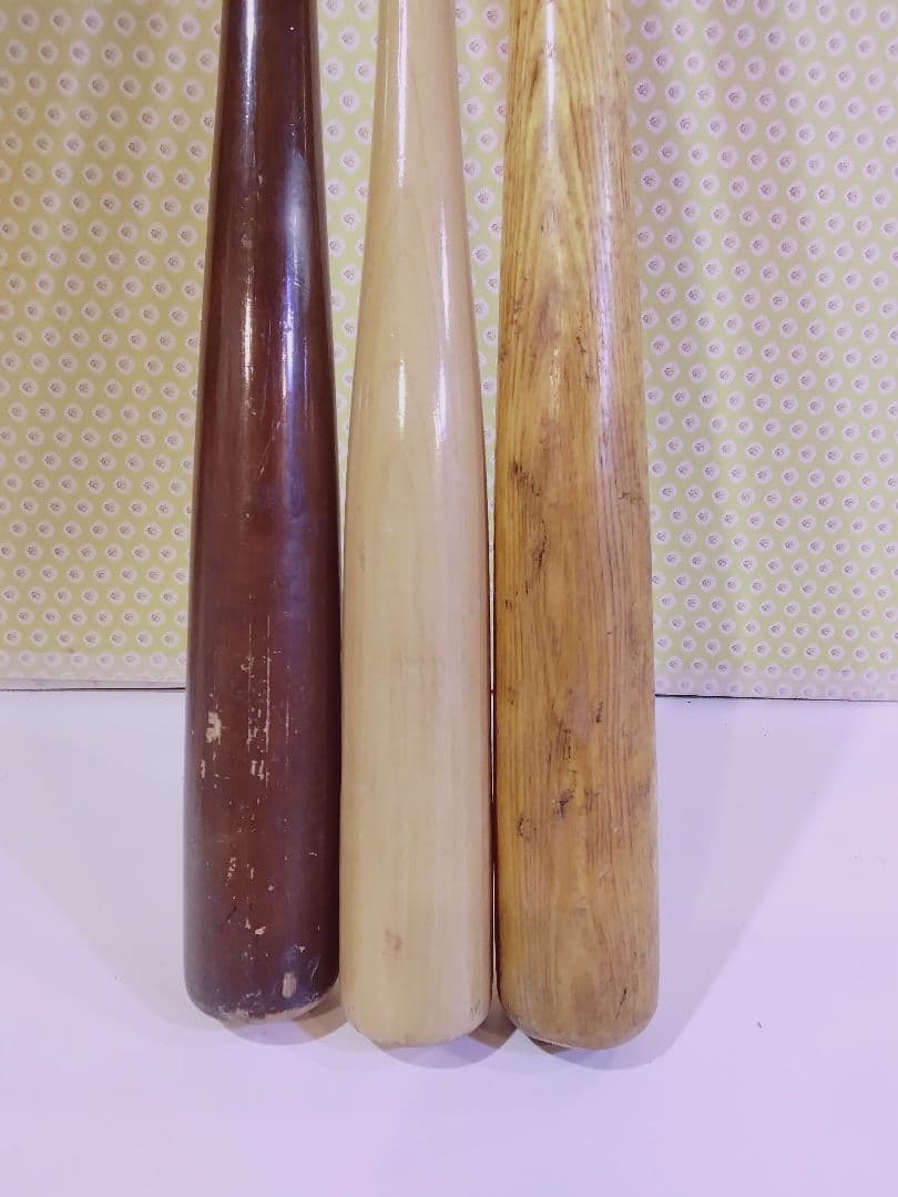 木製野球バット 3本セット Rawlings帆か