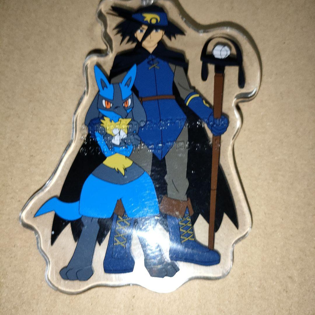 ミュウと波導の勇者ルカリオ キーホルダー　ポケモン アドバンスジェネレーション