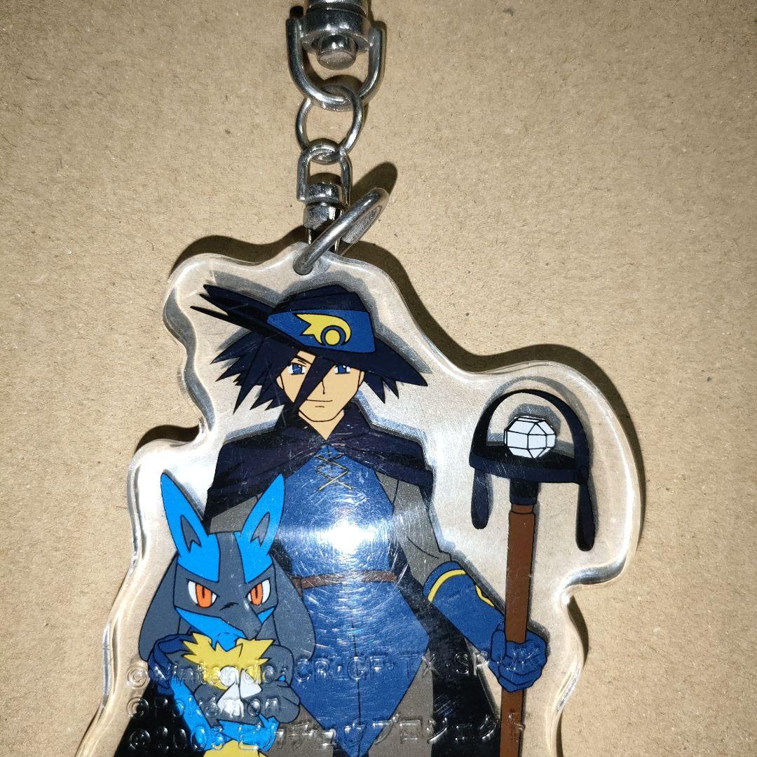 ミュウと波導の勇者ルカリオ キーホルダー　ポケモン アドバンスジェネレーション