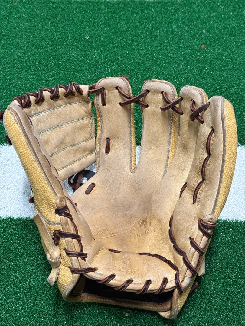 期間限定値下げ　Wilson 軟式グローブ キャメル　オーダー