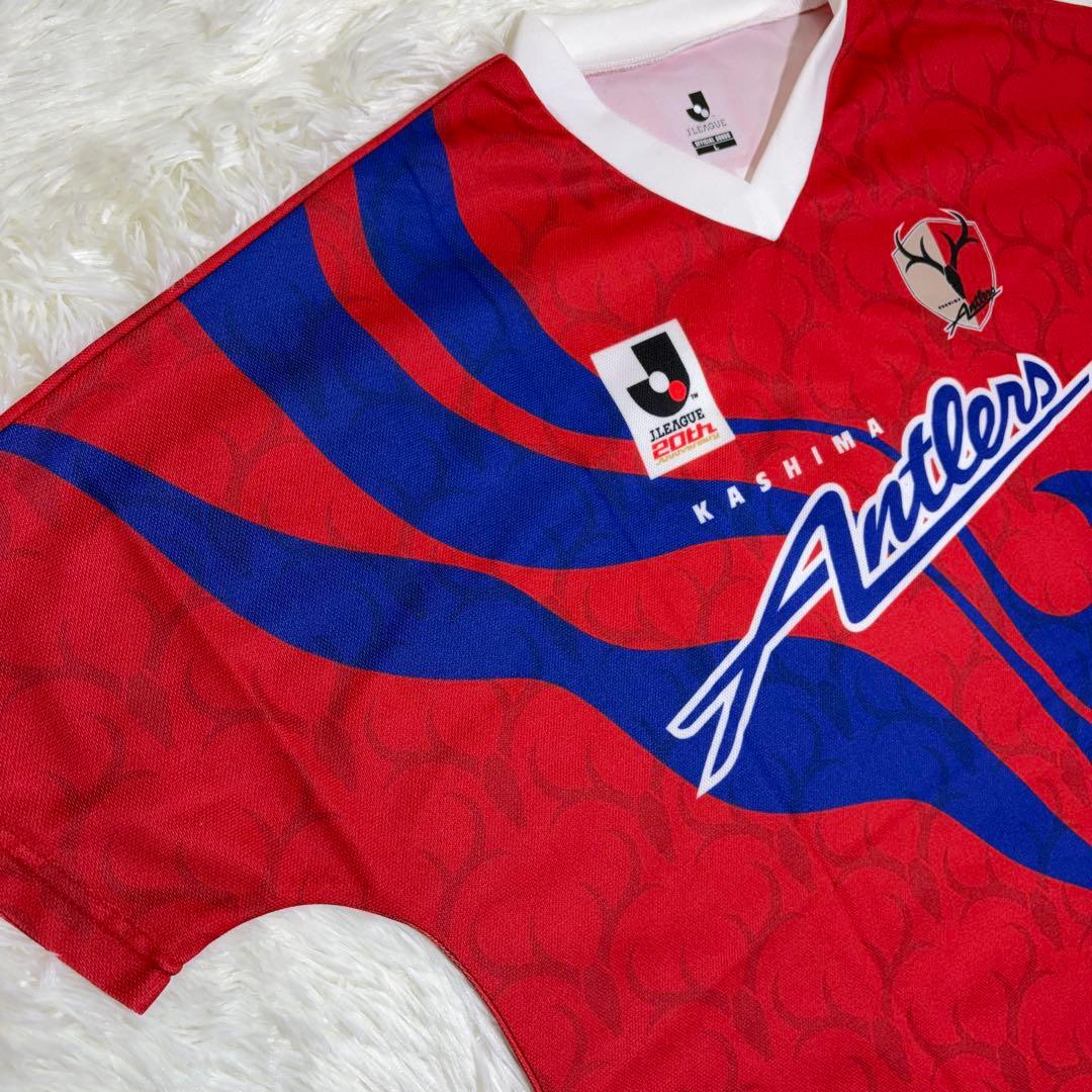 ☆超美品☆Jリーグオフィシャル 鹿島アントラーズ 20周年ユニ Ꮮ 希少 10番