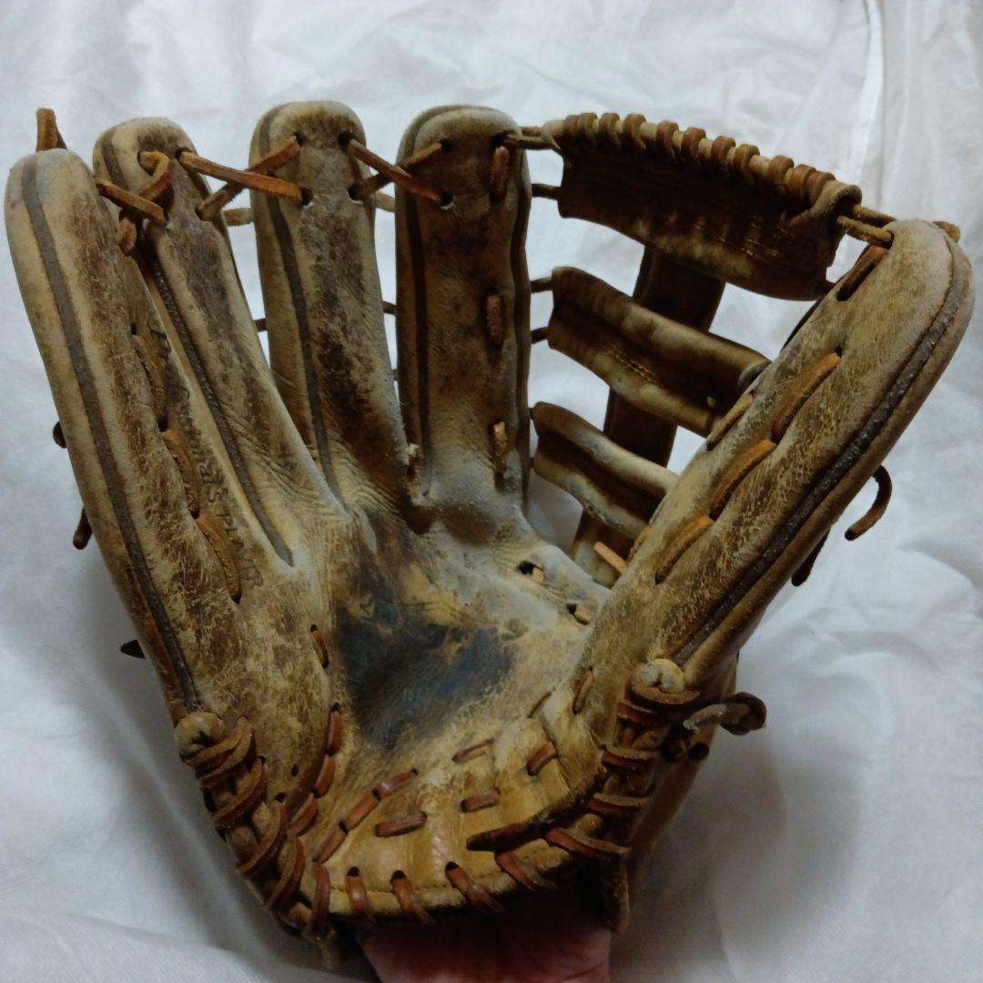 ハイゴールド 硬式グローブ 外野手用　左投げ用
