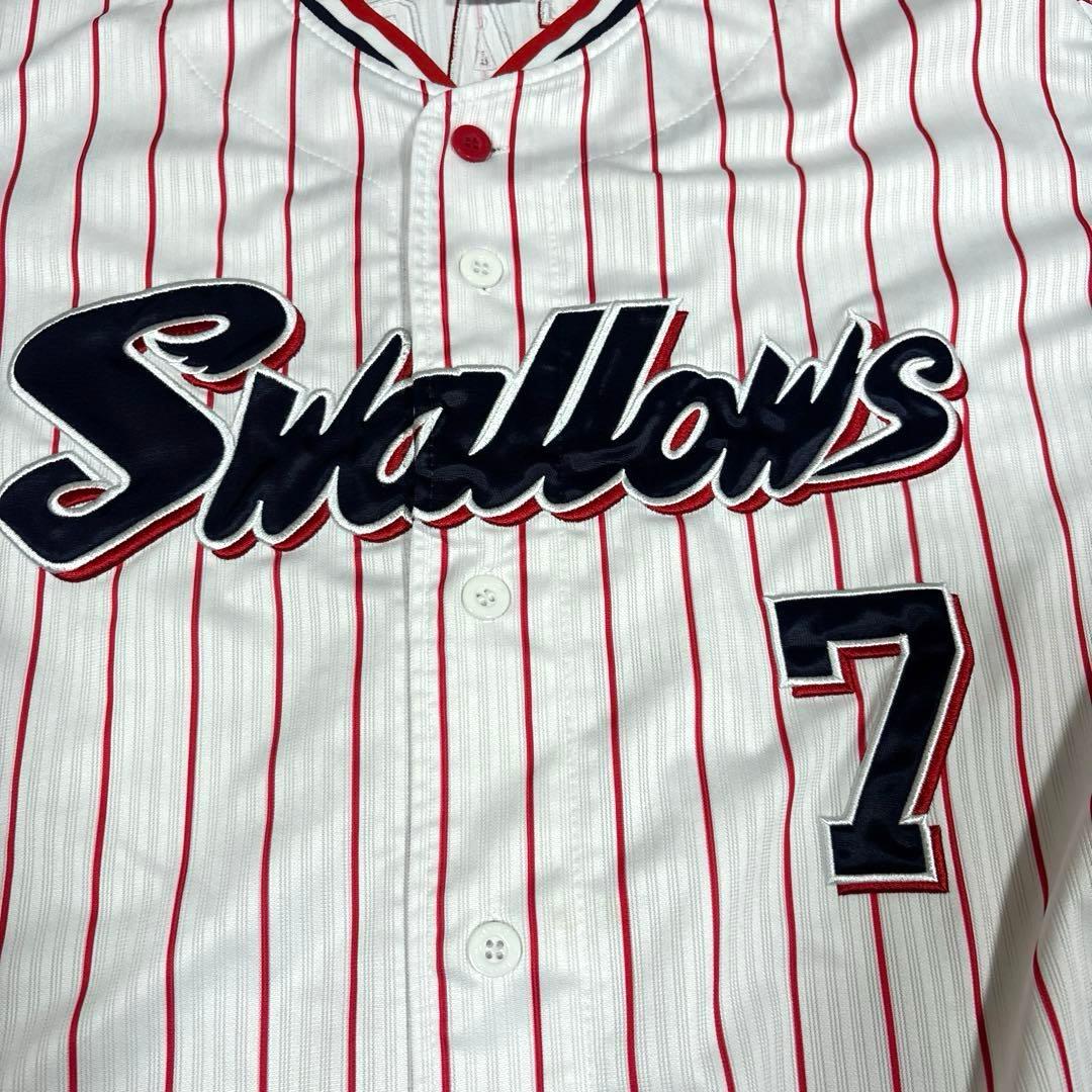 長岡秀樹　東京ヤクルトスワローズ　公式レプリカユニフォーム　XLサイズ