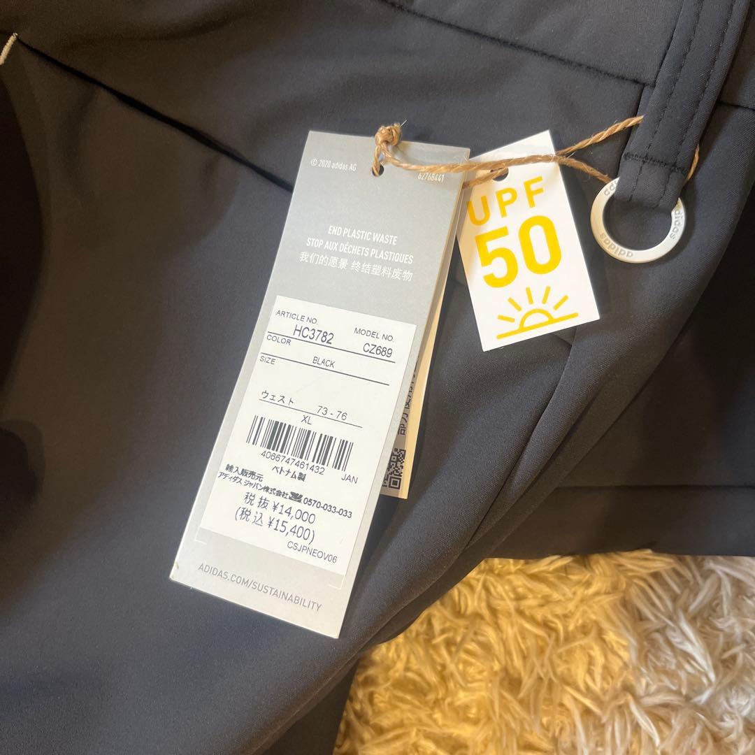 新品　アディダス　adidas ゴルフパンツ　裏起毛パンツXL