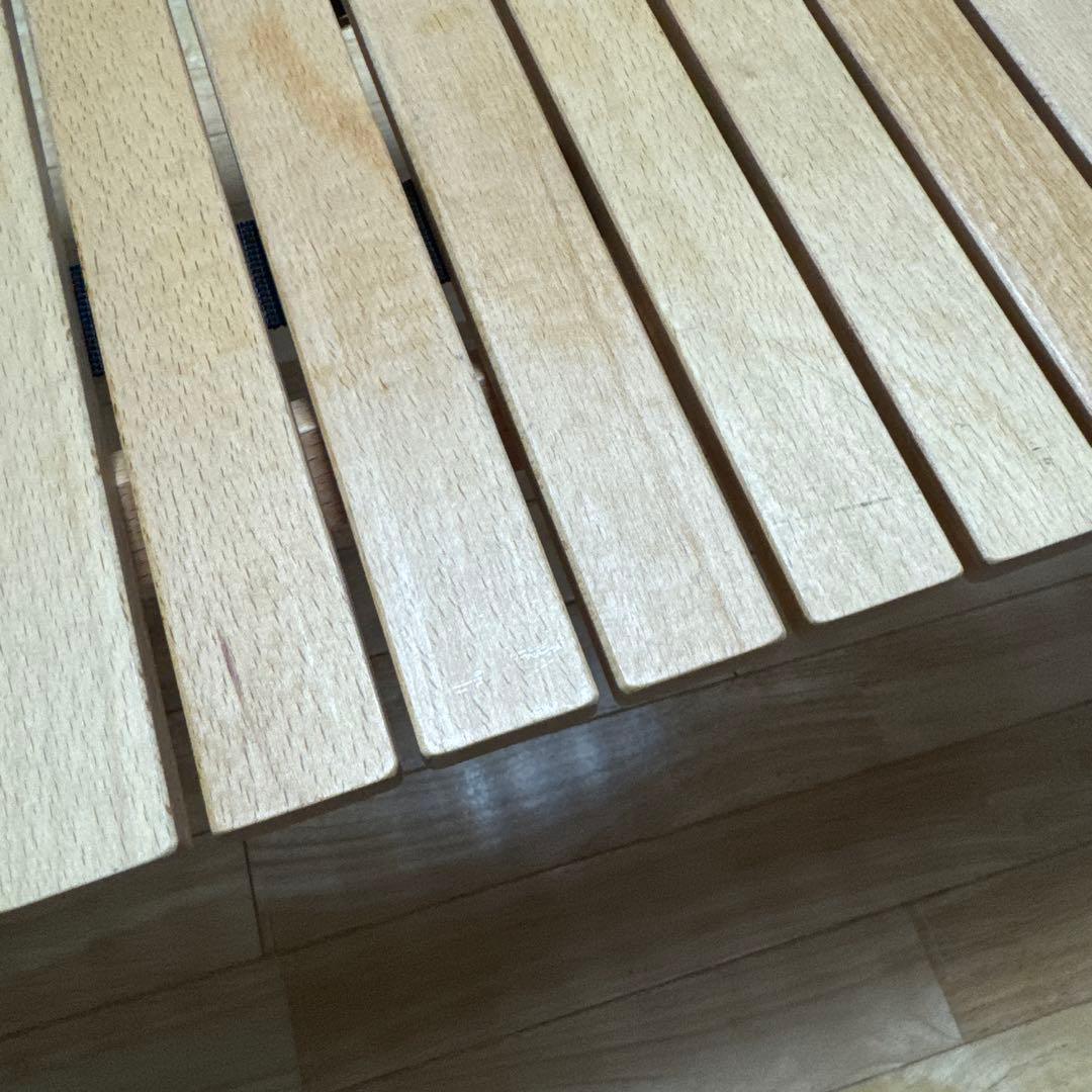 ハイランダー ウッドロールトップテーブル2 90cm