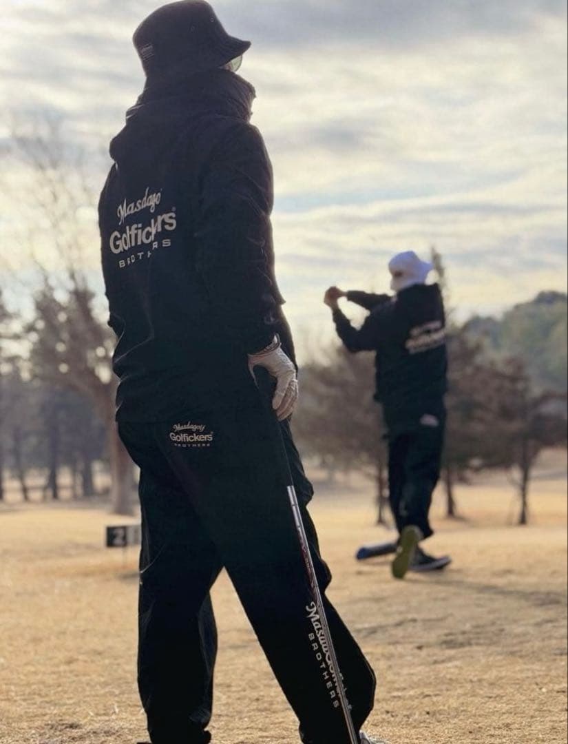 【限定品】Golfickers×Masdagolf アノラック セットアップXL