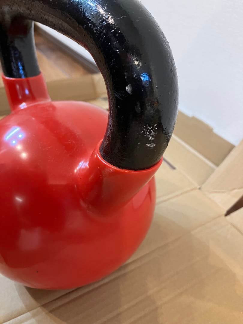 FIELDDOOR フィールドア　20kg ケトルベル　トレーニング　宅トレ　赤