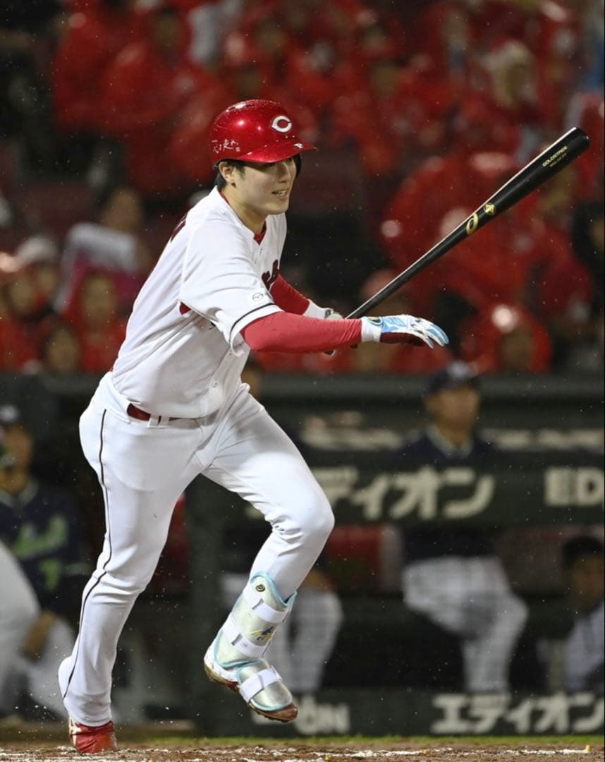 広島カープC18森下選手　実使用プロバット