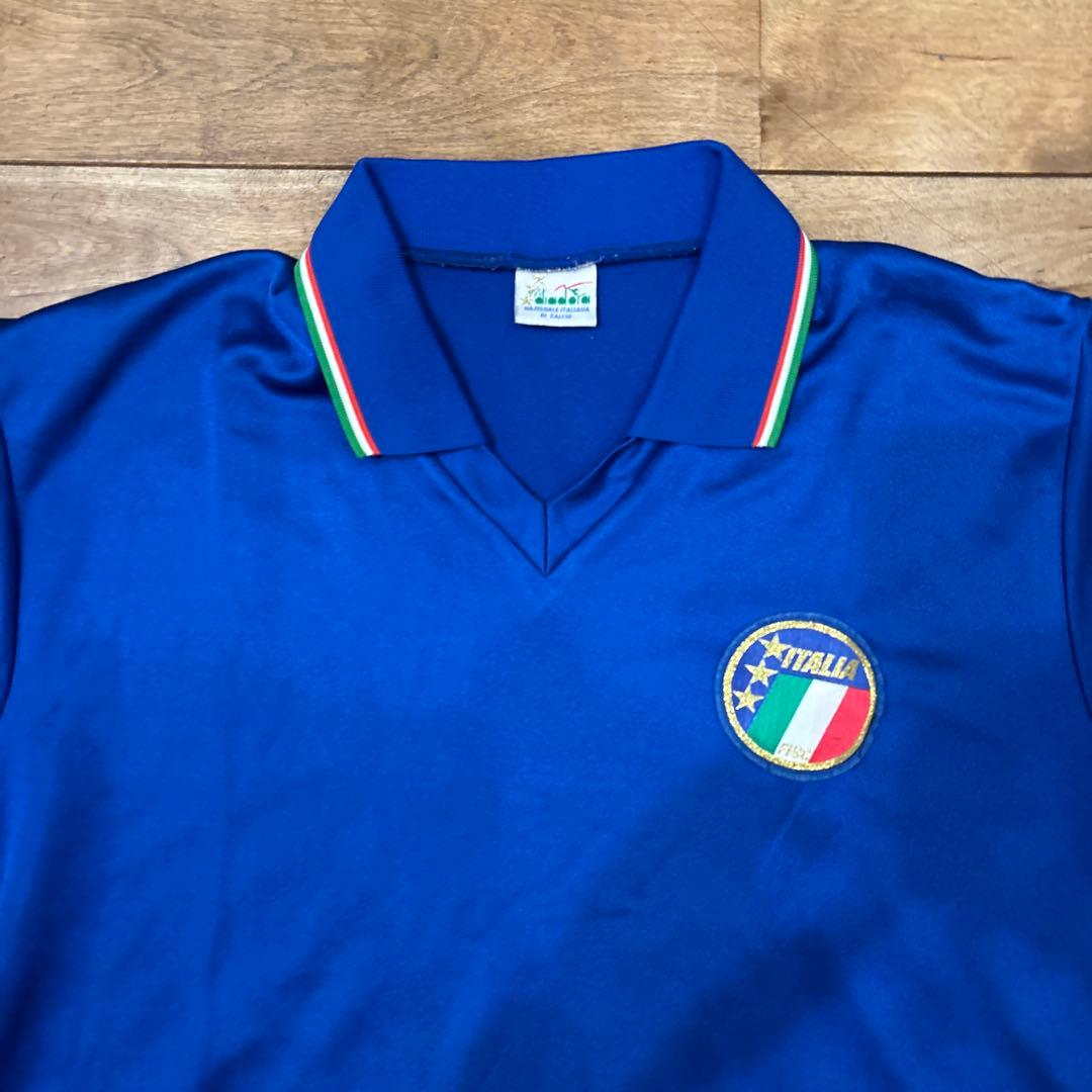 1986年 イタリア代表 ユニフォーム サッカー ワールドカップ ディアドラ O